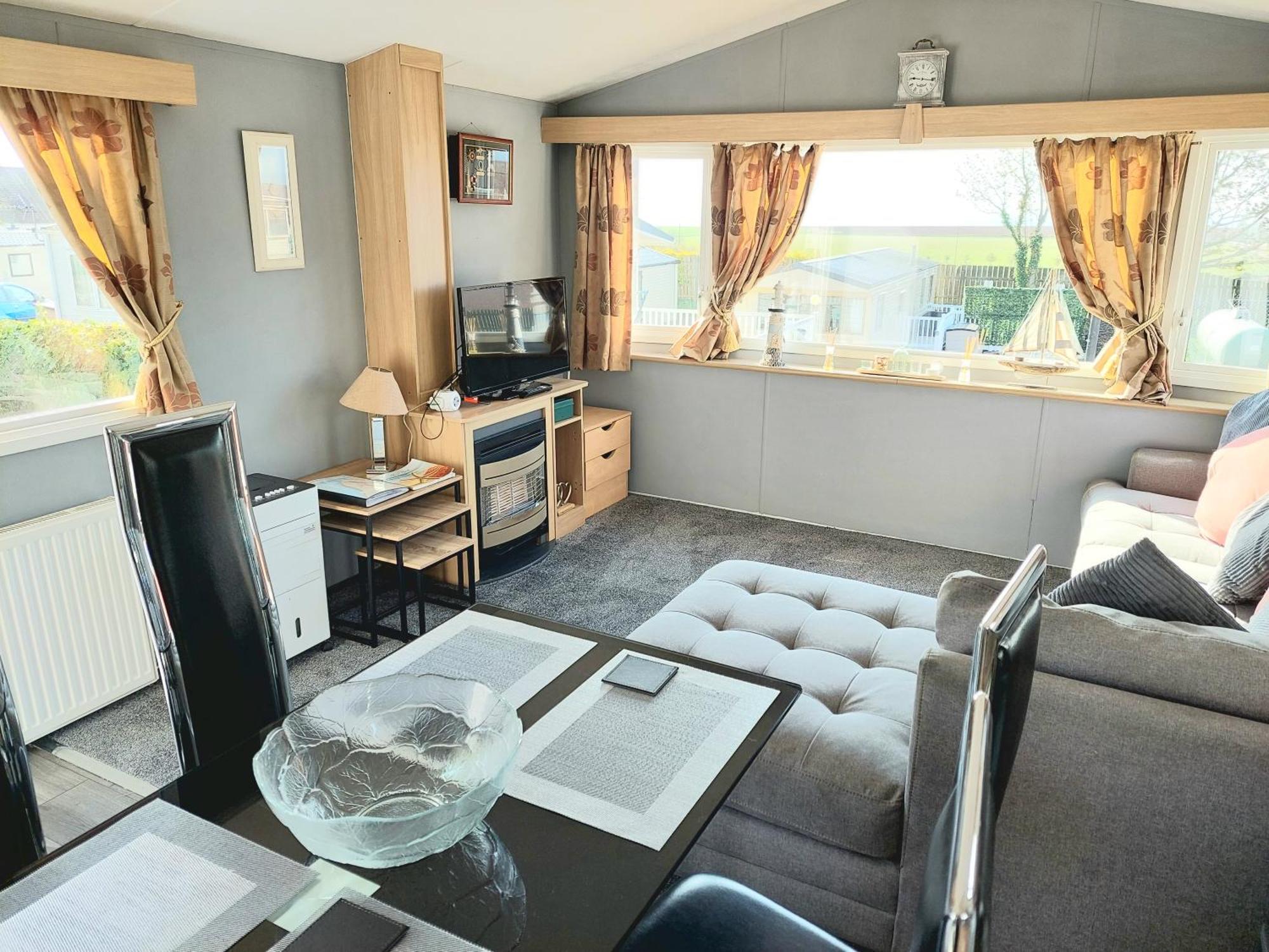 Wright Choice Caravan Rental 5 Lunan View St Cyrus Caravan Park Saint Cyrus Ngoại thất bức ảnh